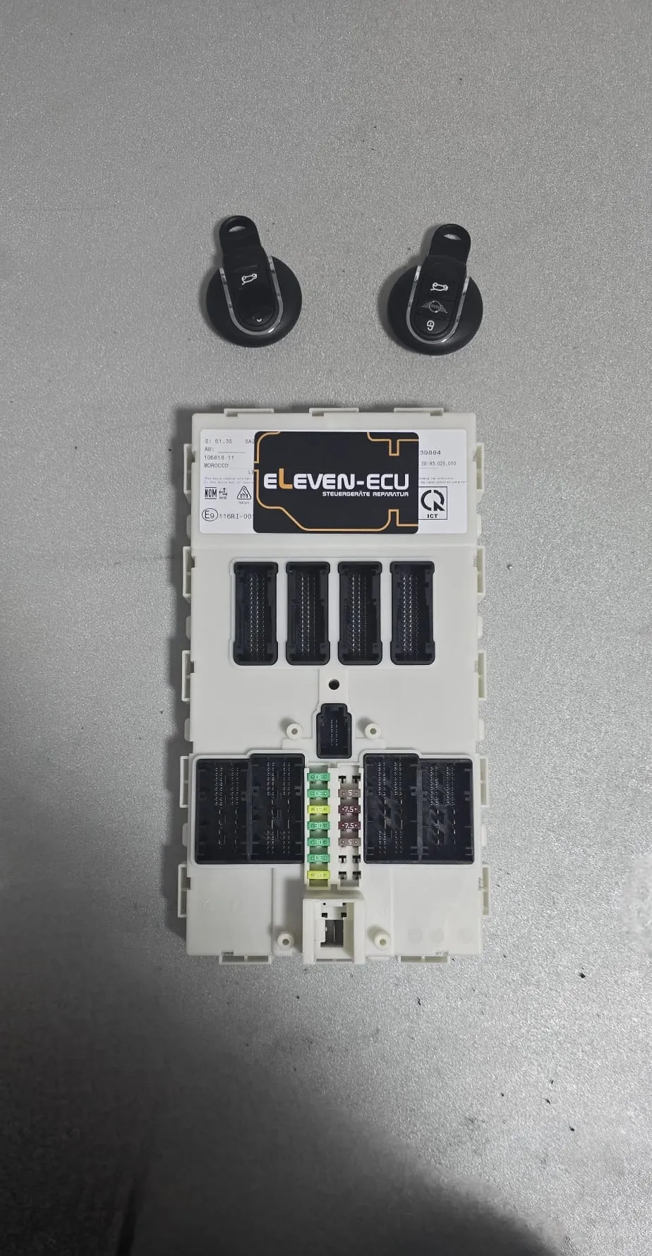 Reparatur  FEM BDC Modul BMW Mini / Ersatzschlüssel